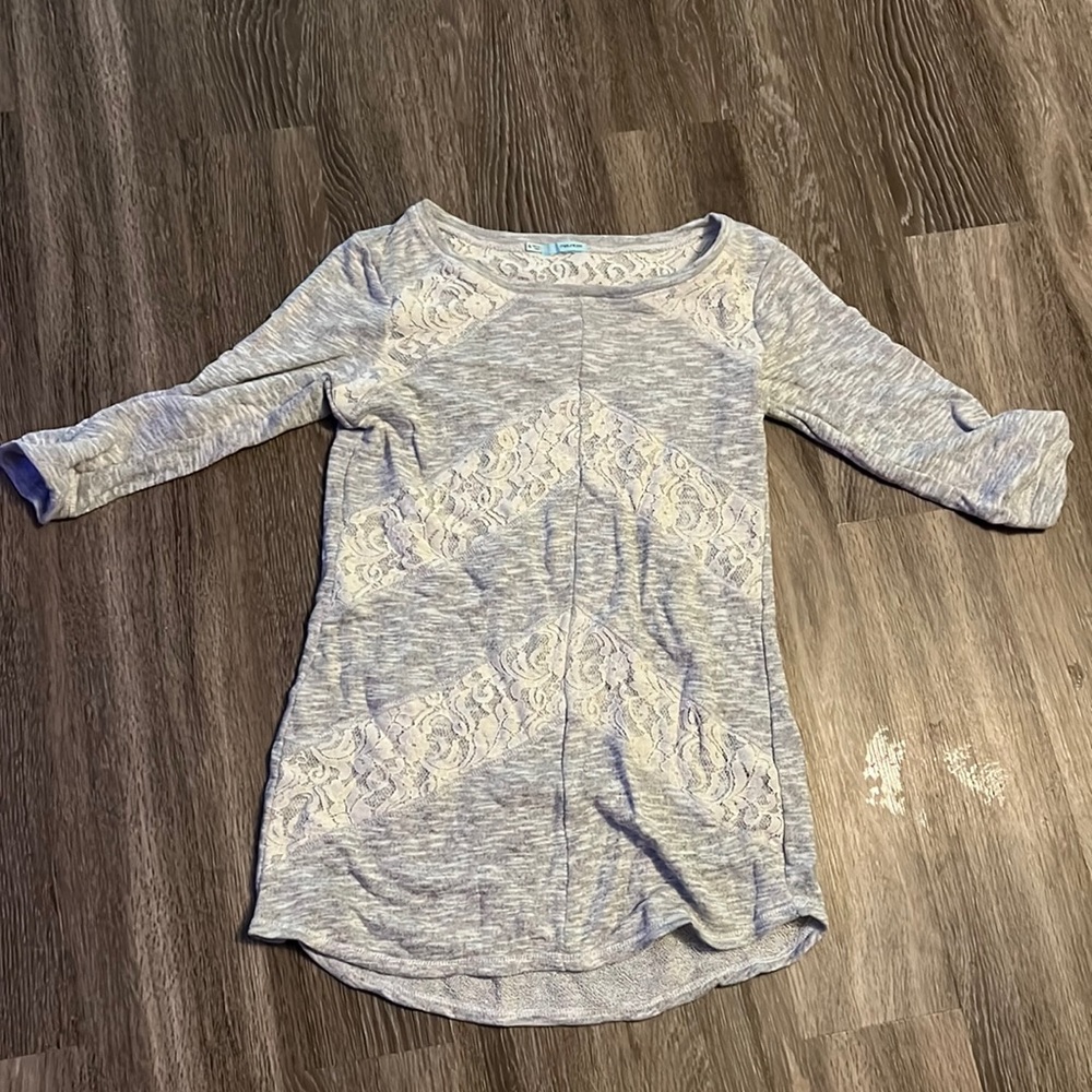 Maurice’s lace sweater tunic